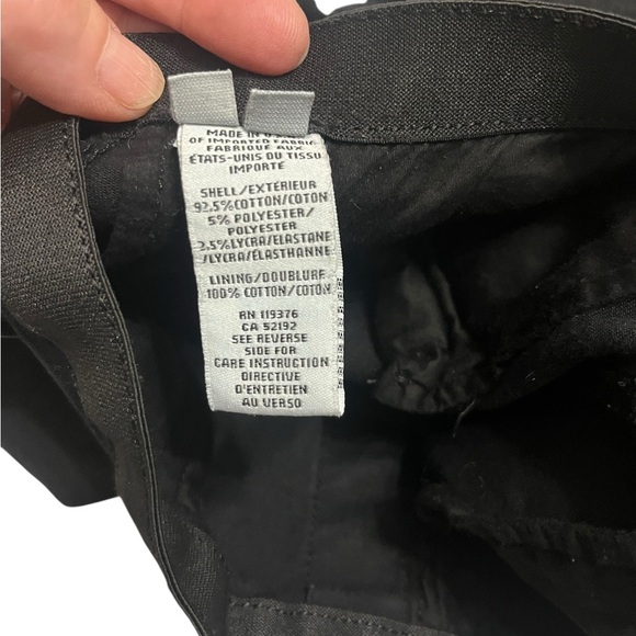 HELMUT LANG Black Coated Waxed Pull On Jegging Jeans Sz 24 - Picture 6 of 8